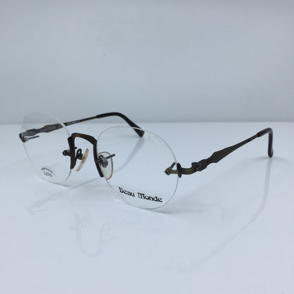 Vintage Beau Monde Collection Westbury Gold Eyeglasses - Super Vision Optical