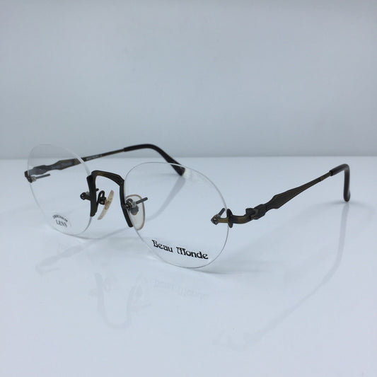 Vintage Beau Monde Collection Westbury Gold Eyeglasses - Super Vision Optical