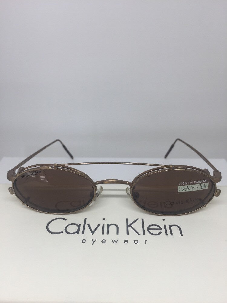 Vintage Calvin Klein CK 149 Gold Sunglasses - Super Vision Optical