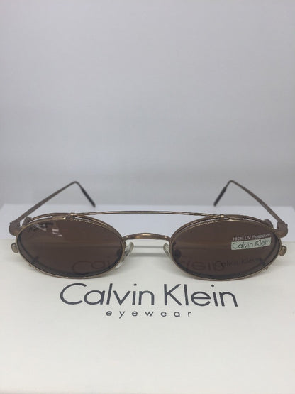 Vintage Calvin Klein CK 149 Gold Sunglasses - Super Vision Optical