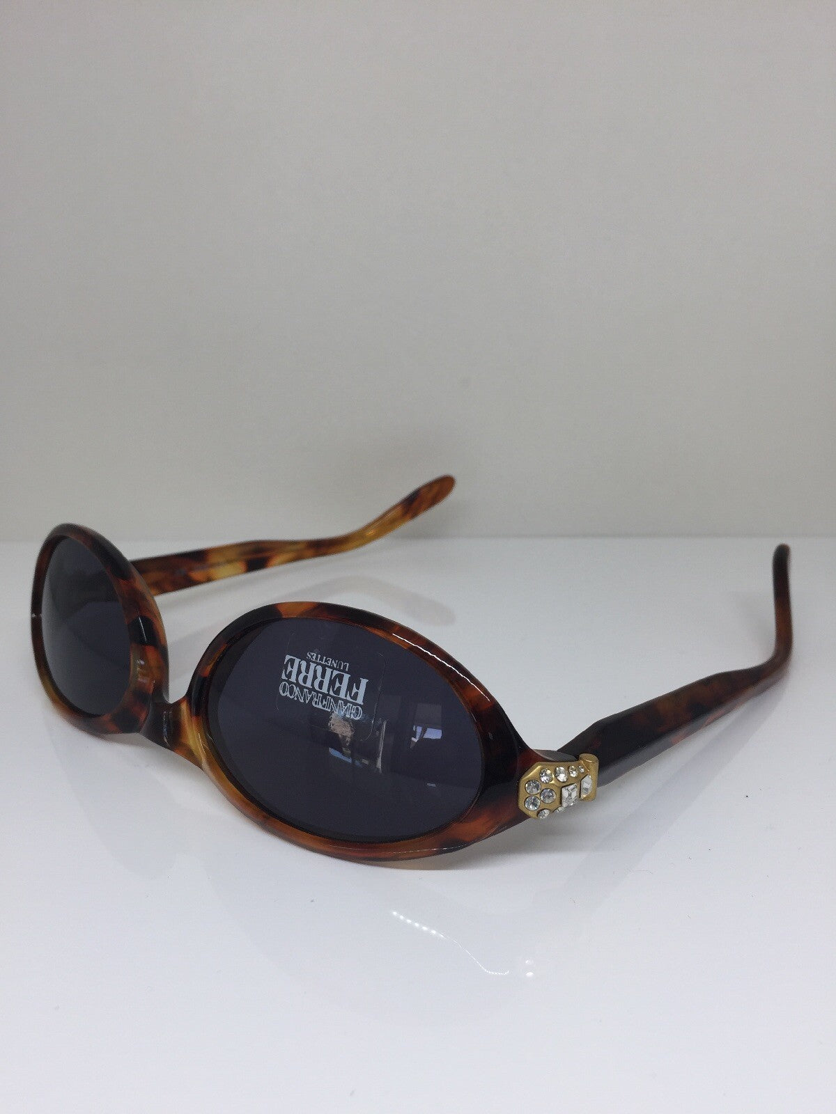 Vintage Gianfranco Ferre GFF 345/S Tortoise Sunglasses - Super Vision Optical