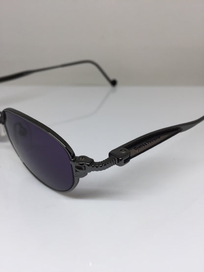 Vintage Jean Paul Gaultier JPG 56-8103 Gunmetal Sunglasses - Super Vision Optical