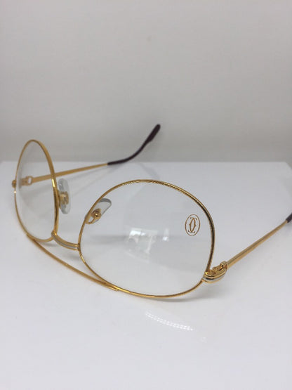 Vintage Cartier Louis Cartier Driver Gold Eyeglasses - Super Vision Optical