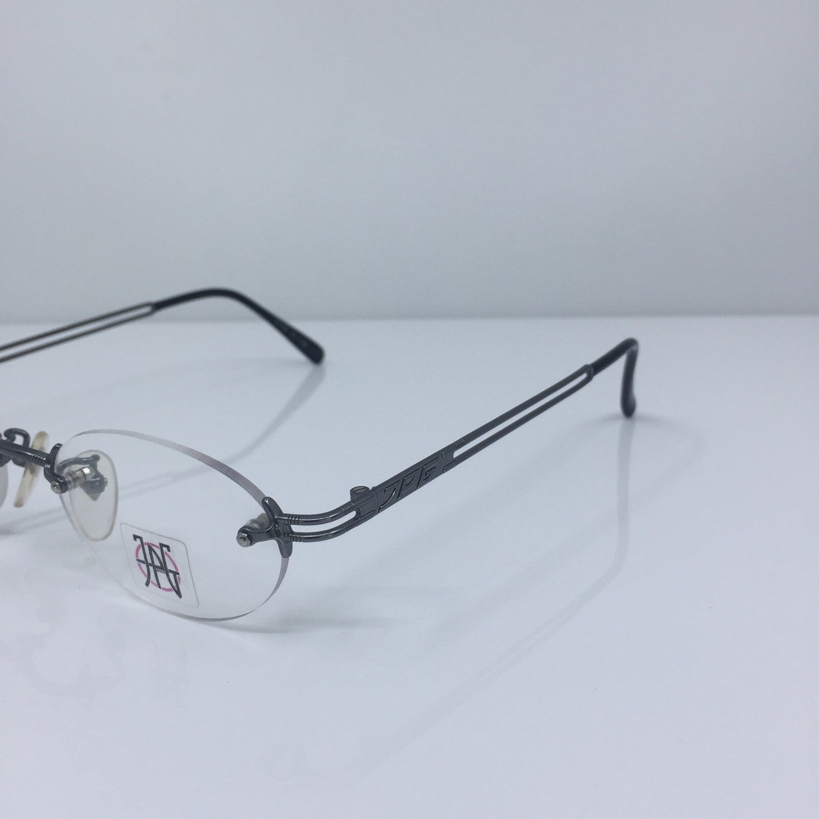 Vintage Jean Paul Gaultier JPG 57-7101 Gunmetal Sunglasses - Super Vision Optical