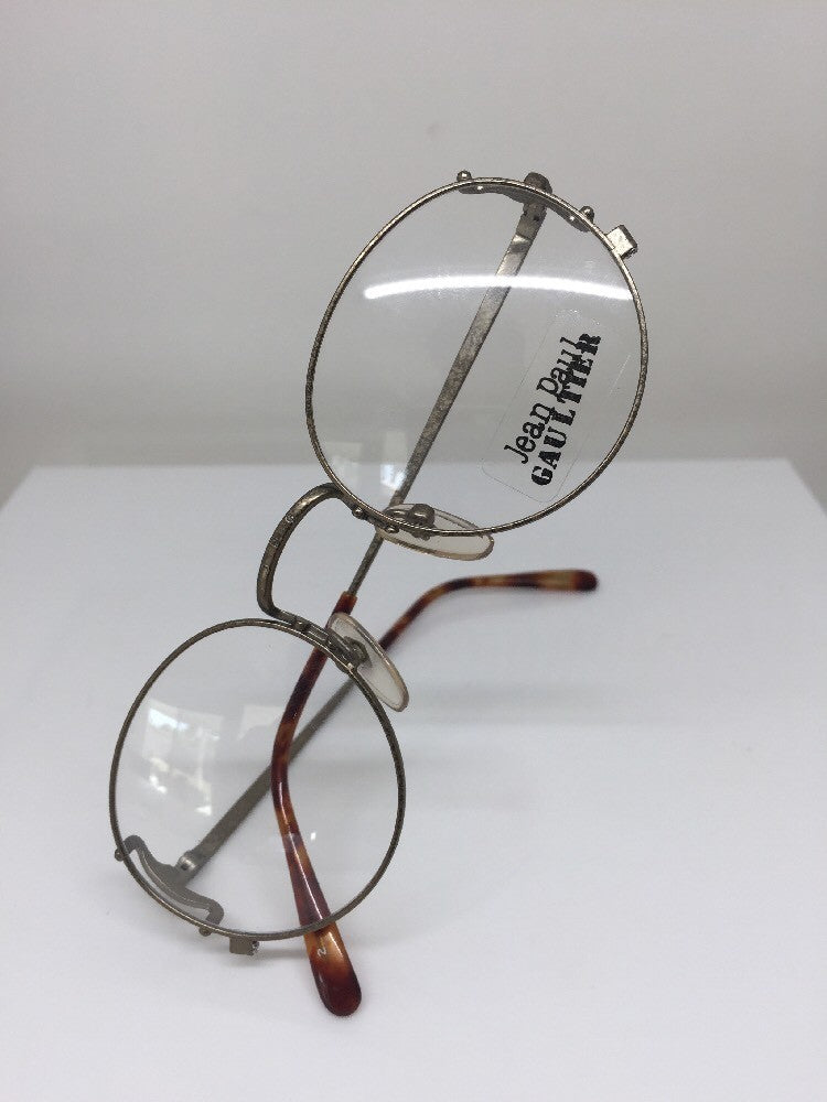 Vintage Jean Paul Gaultier JPG 55-3178 Gold Sunglasses - Super Vision Optical