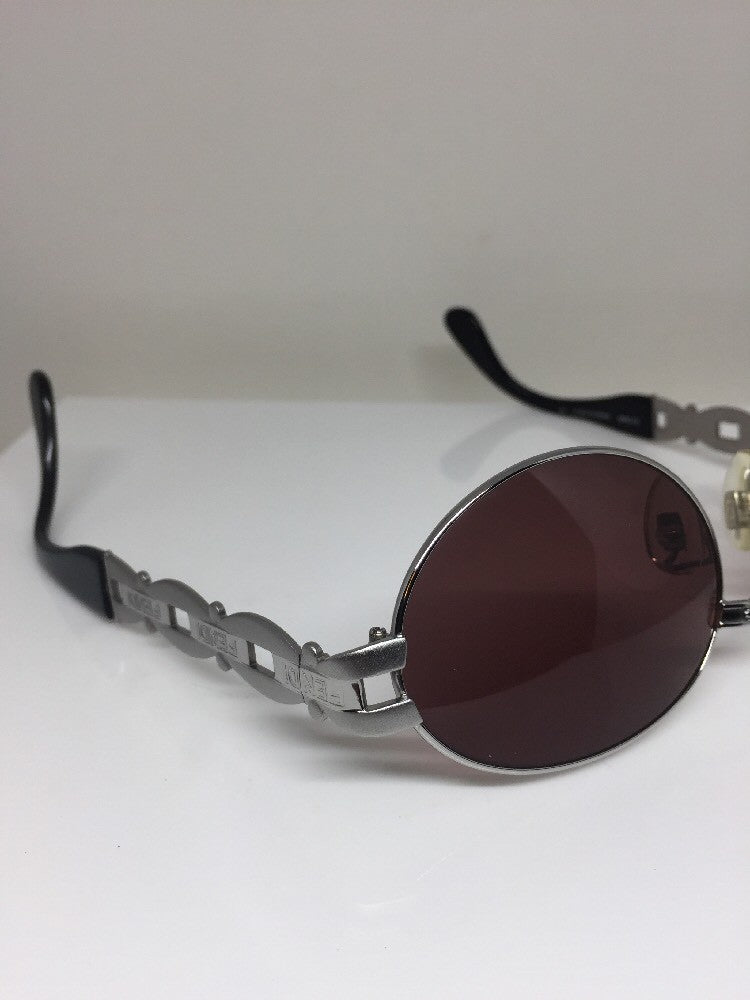 Vintage Fendi SL 7058 Silver Sunglasses - Super Vision Optical
