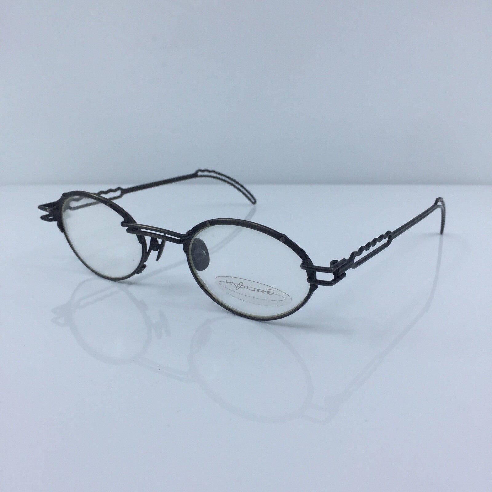 Vintage Koure KR 8040 A Grey Eyeglasses - Super Vision Optical