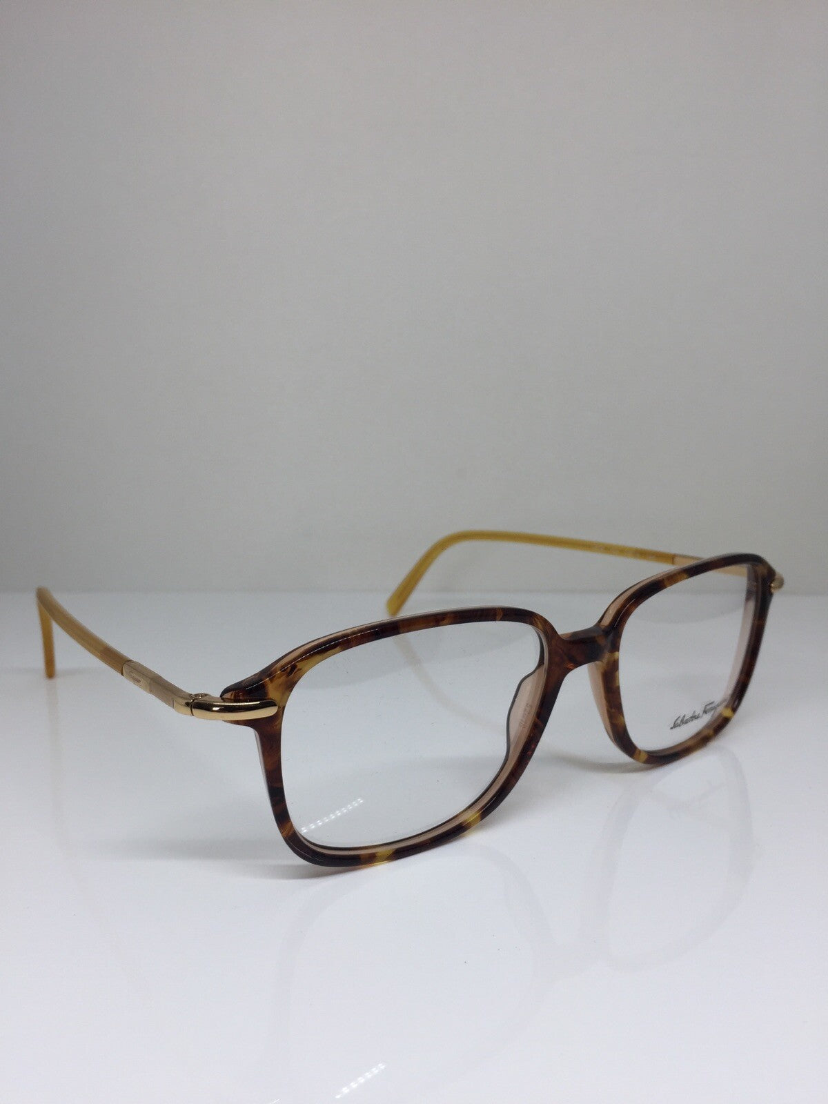 Vintage Salvatore Ferragamo SF 2526 Brown Eyeglasses - Super Vision Optical