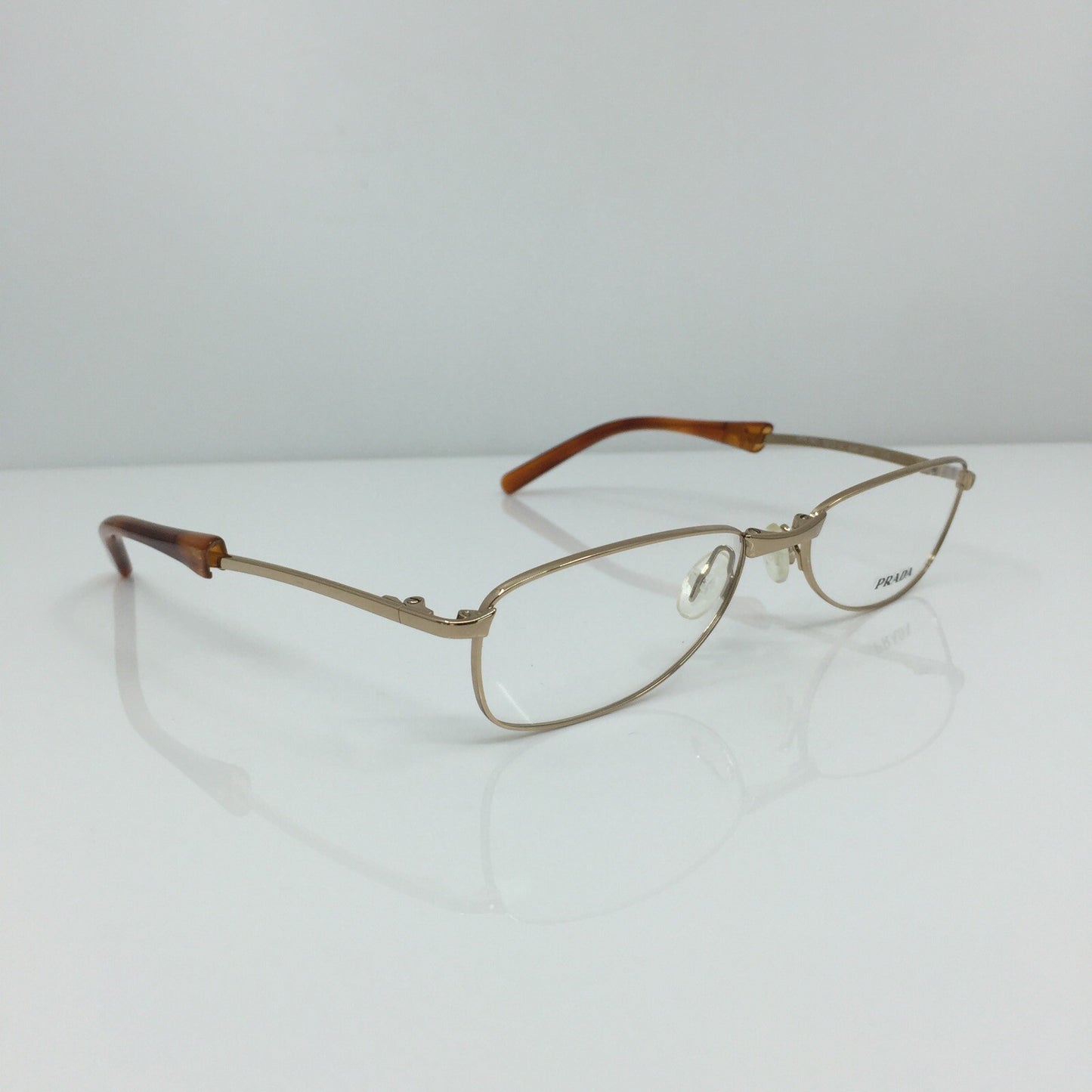 Vintage Prada VPR 76C Gold Eyeglasses - Super Vision Optical