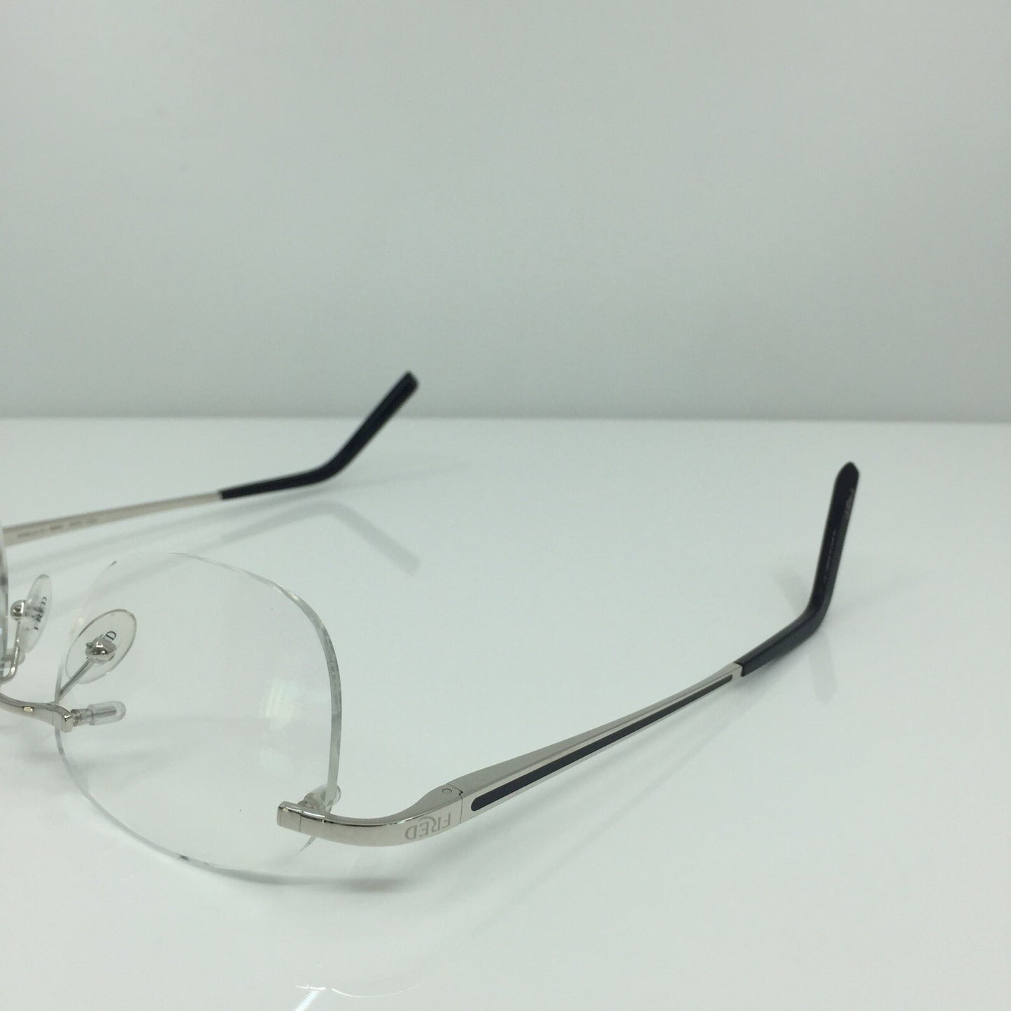 Vintage Fred Lunettes Hauban F5 Black Eyeglasses - Super Vision Optical