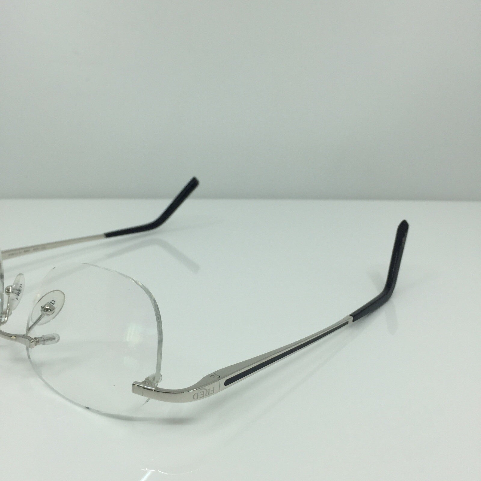 Vintage Fred Lunettes Hauban F5 Black Eyeglasses - Super Vision Optical