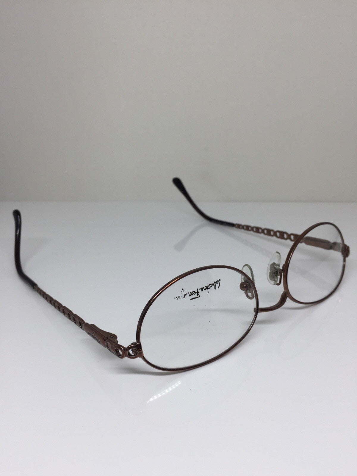 Vintage Salvatore Ferragamo SF 1533 Brown Eyeglasses - Super Vision Optical