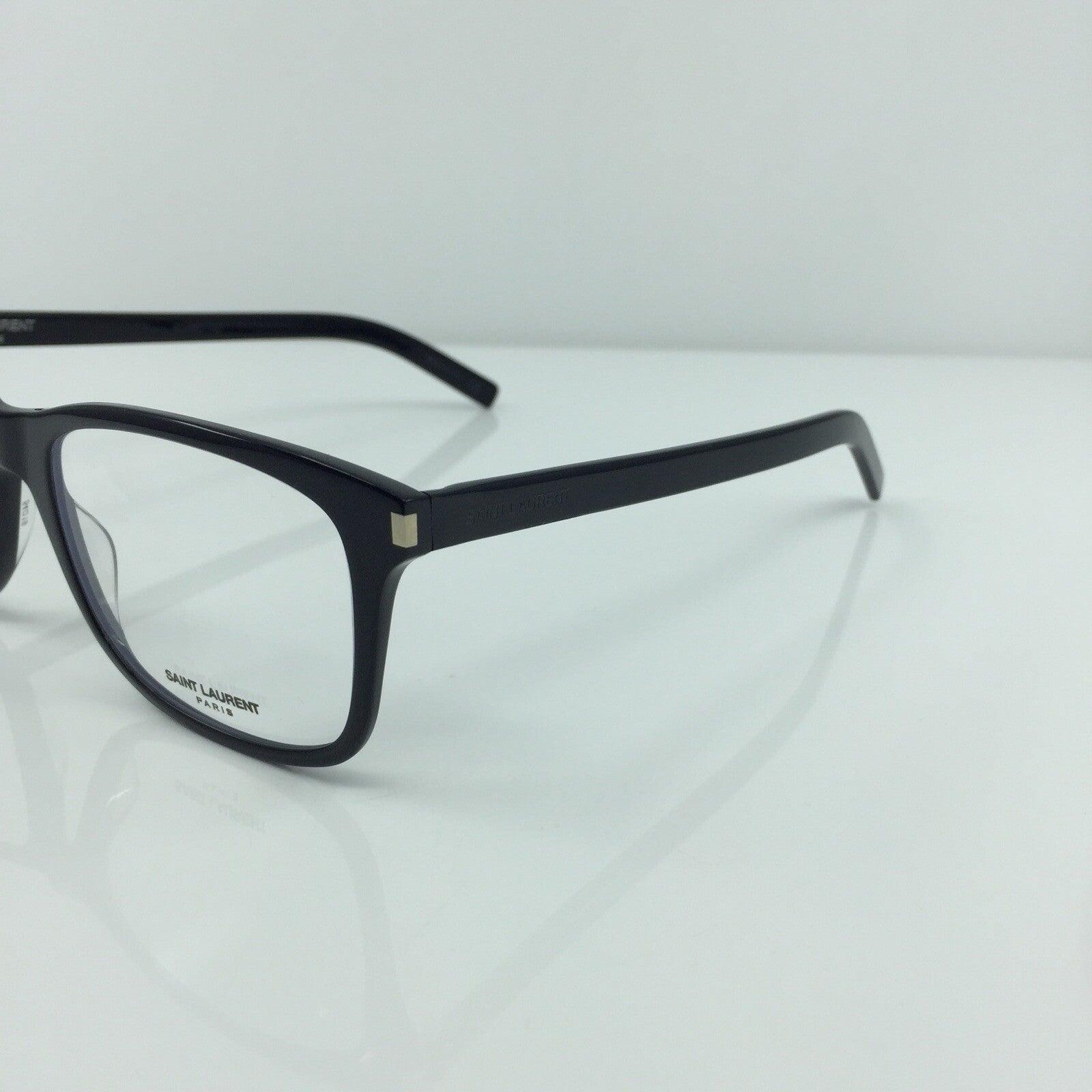 Vintage Saint Laurent Saint Laurent SL 288 SLIM Black Eyeglasses - Super Vision Optical