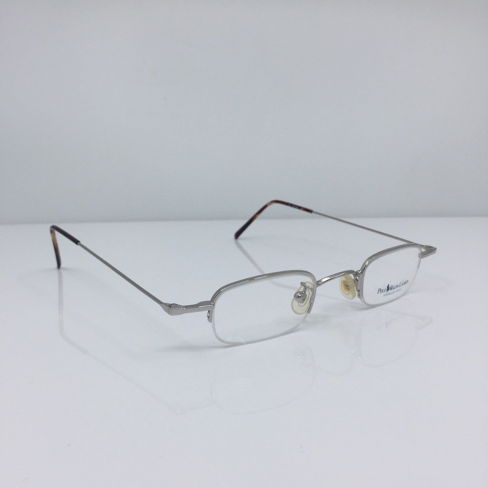 Vintage Polo Ralph Lauren POLO 388 Silver Eyeglasses - Super Vision Optical