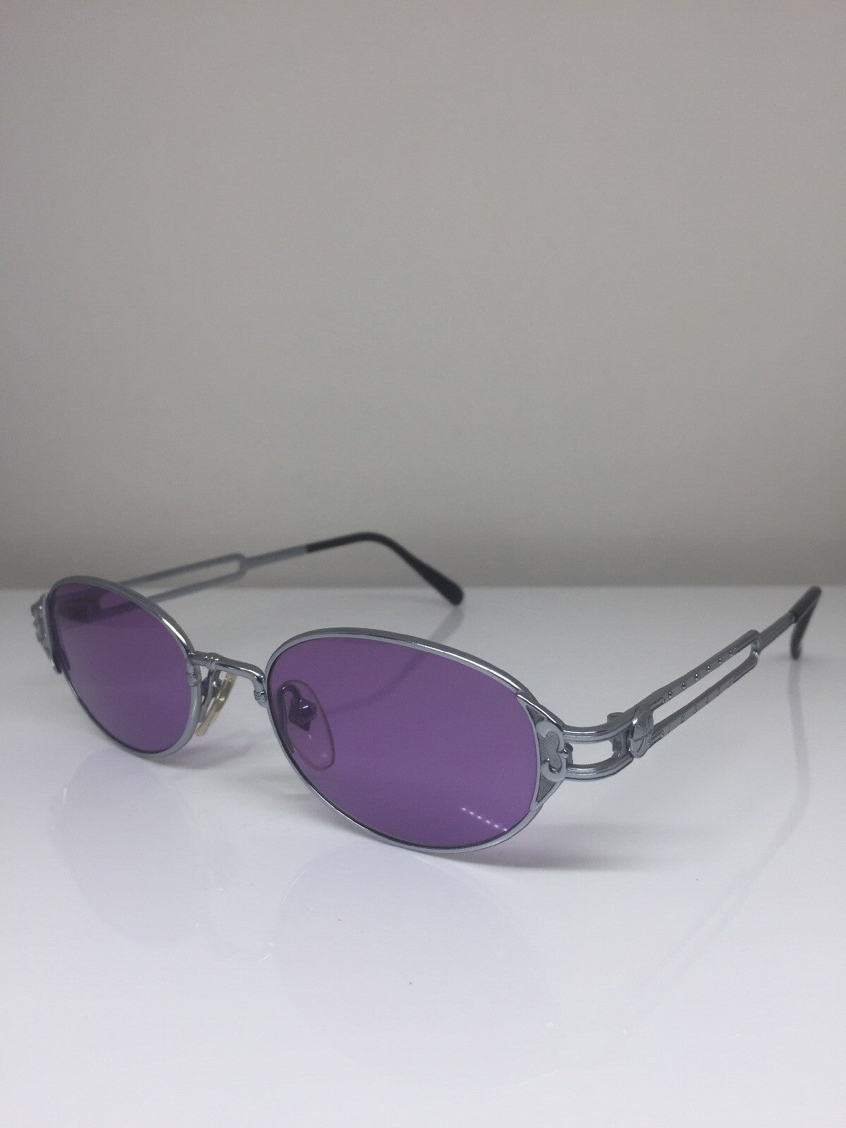 Vintage Jean Paul Gaultier JPG 58-5103 Silver Sunglasses - Super Vision Optical