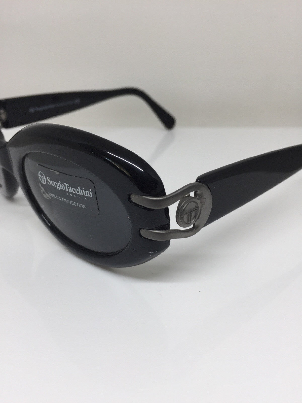 Vintage Sergio Tacchini ST 1556-S Black Sunglasses - Super Vision Optical