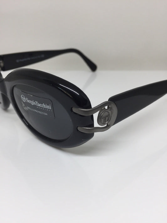 Vintage Sergio Tacchini ST 1556-S Black Sunglasses - Super Vision Optical