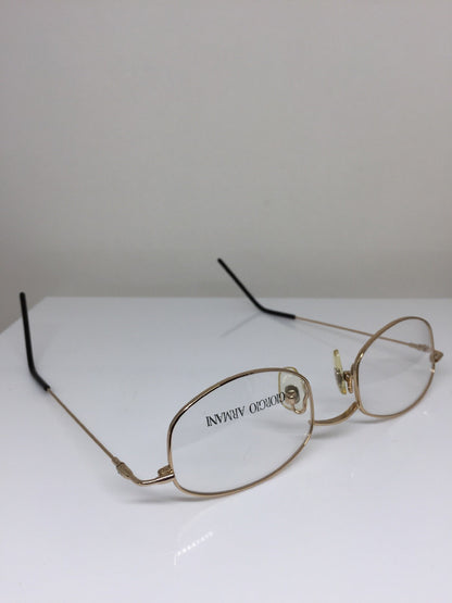 Vintage Giorgio Armani GA 284 Gold Eyeglasses - Super Vision Optical