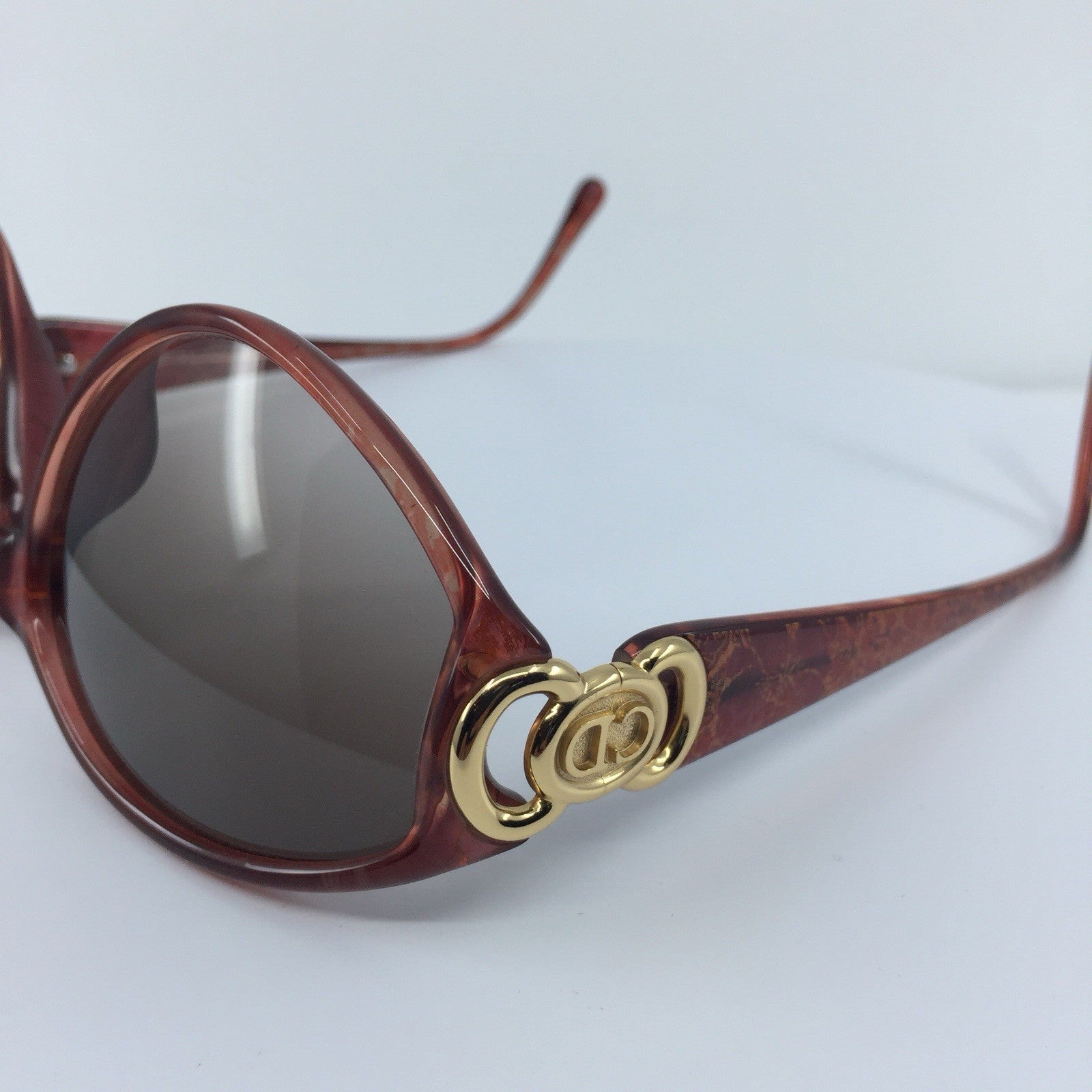 Vintage Christian Dior CD 2850 Gold Sunglasses - Super Vision Optical