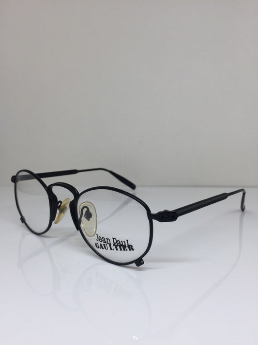 Vintage Jean Paul Gaultier JPG 55-1171 Black Sunglasses - Super Vision Optical