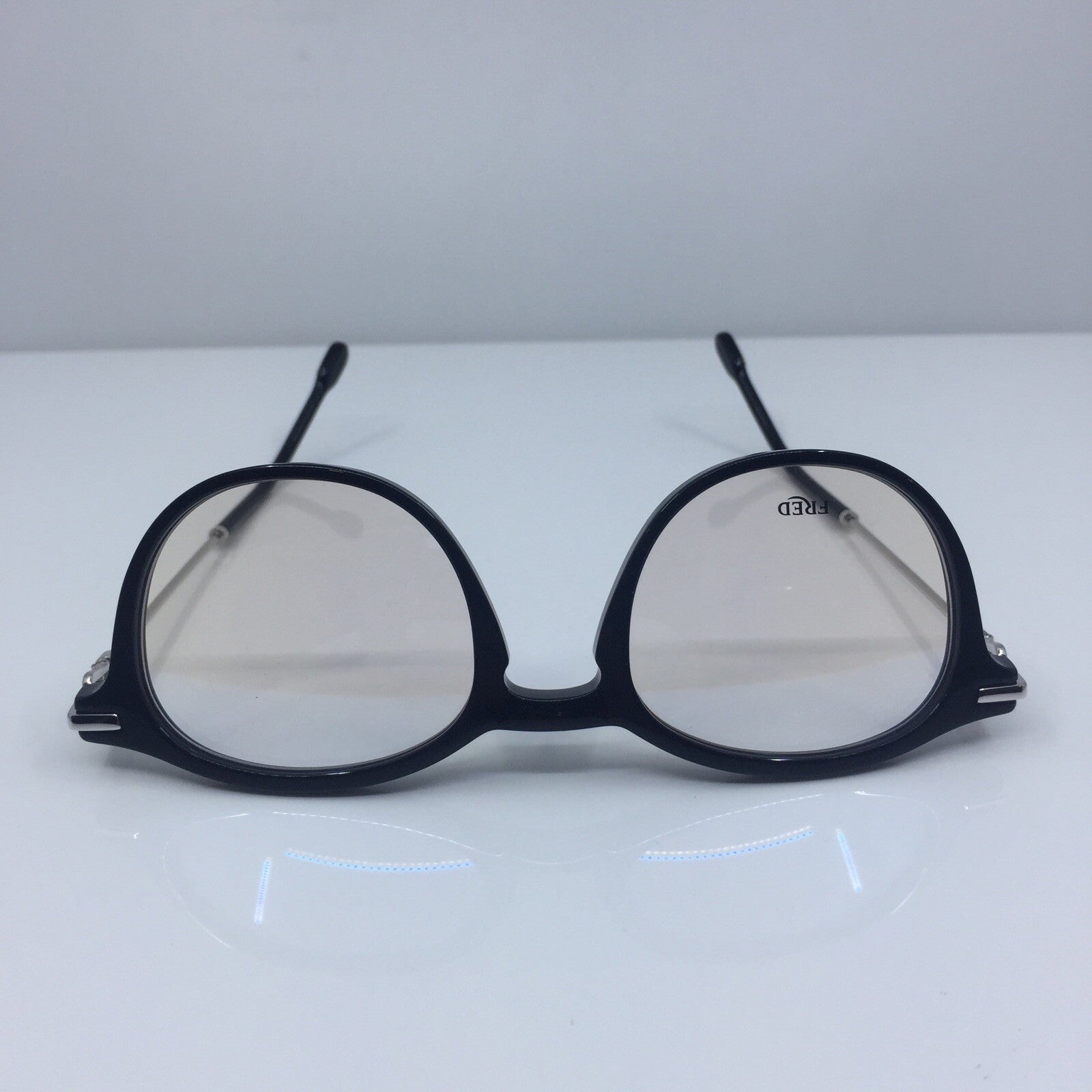 Vintage Fred Lunettes FG 50005 L Silver Eyeglasses - Super Vision Optical