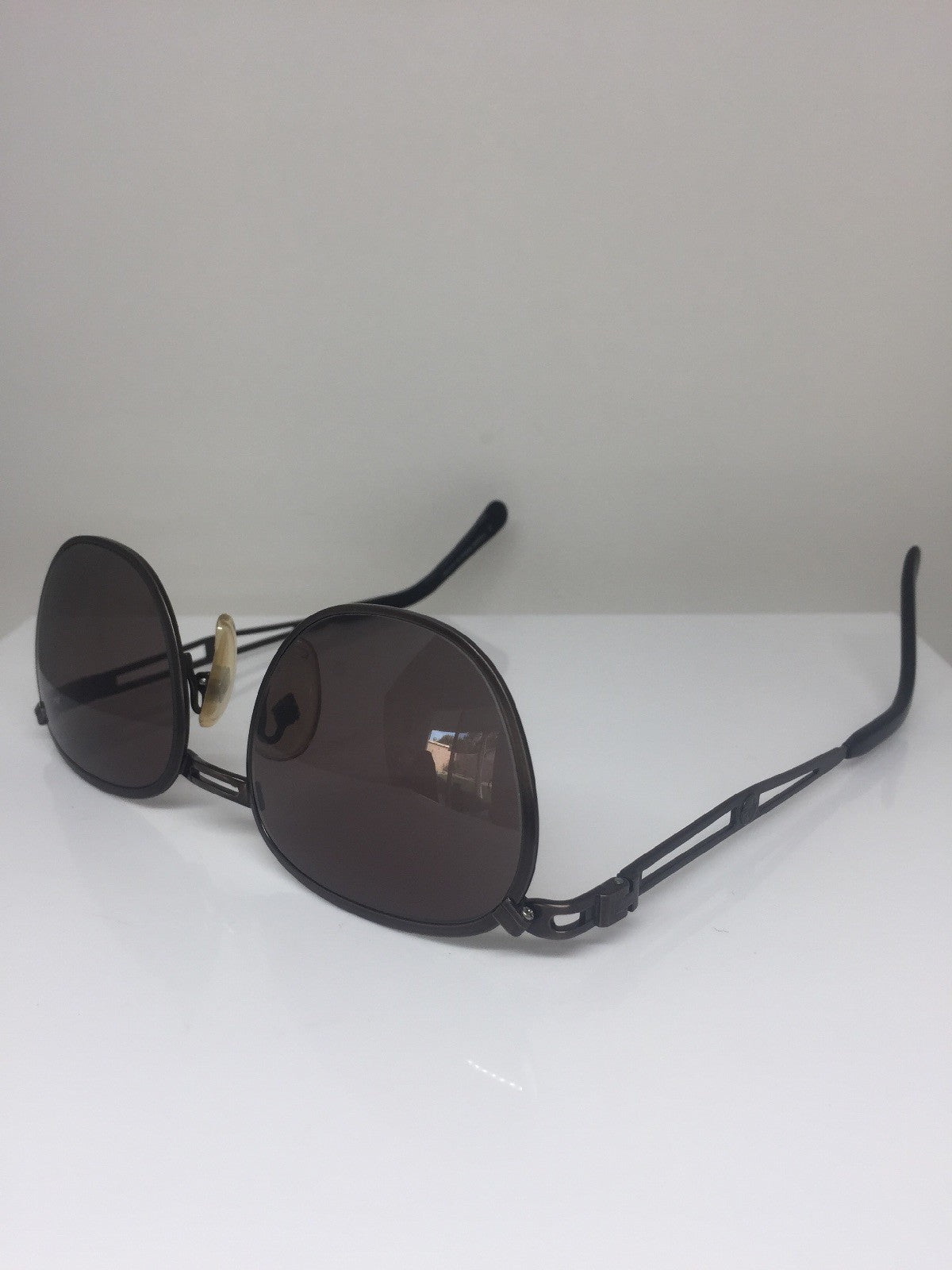 Vintage Jean Paul Gaultier JPG 56-2177 Grey Sunglasses - Super Vision Optical