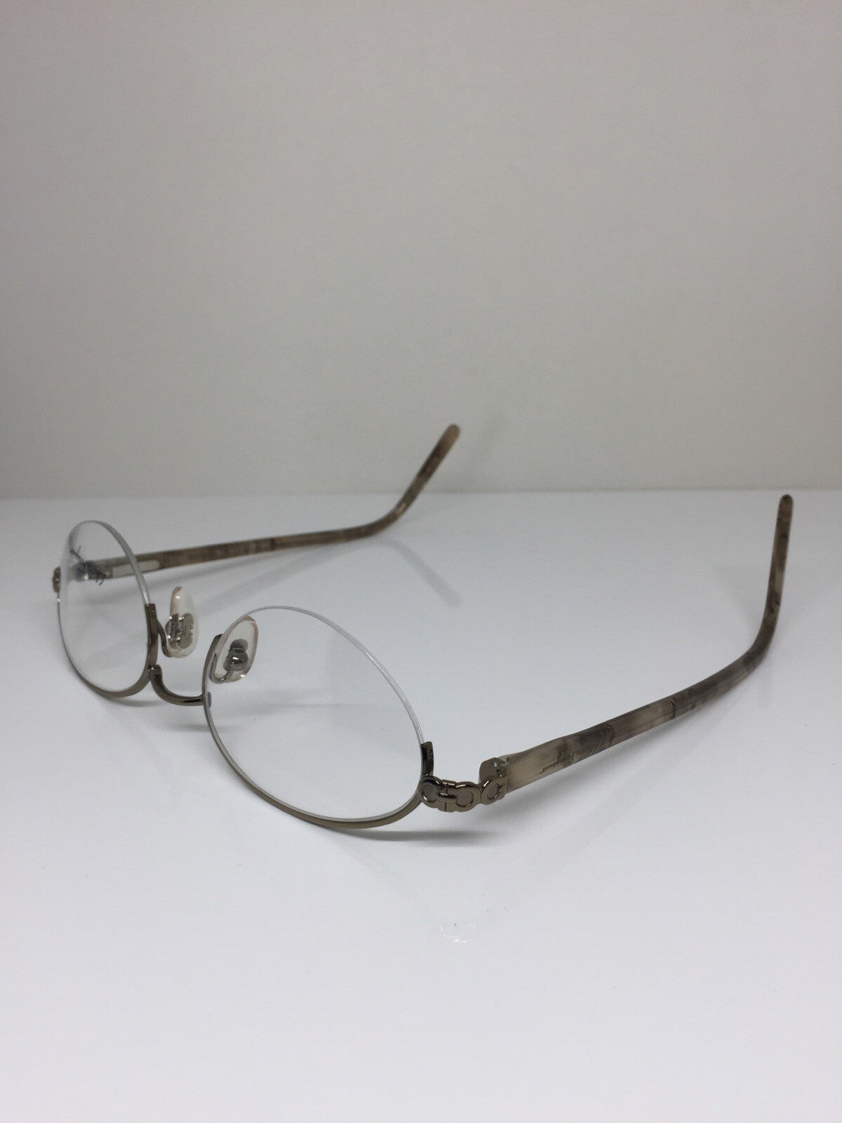 Vintage Salvatore Ferragamo SF 1539 Brown Eyeglasses - Super Vision Optical