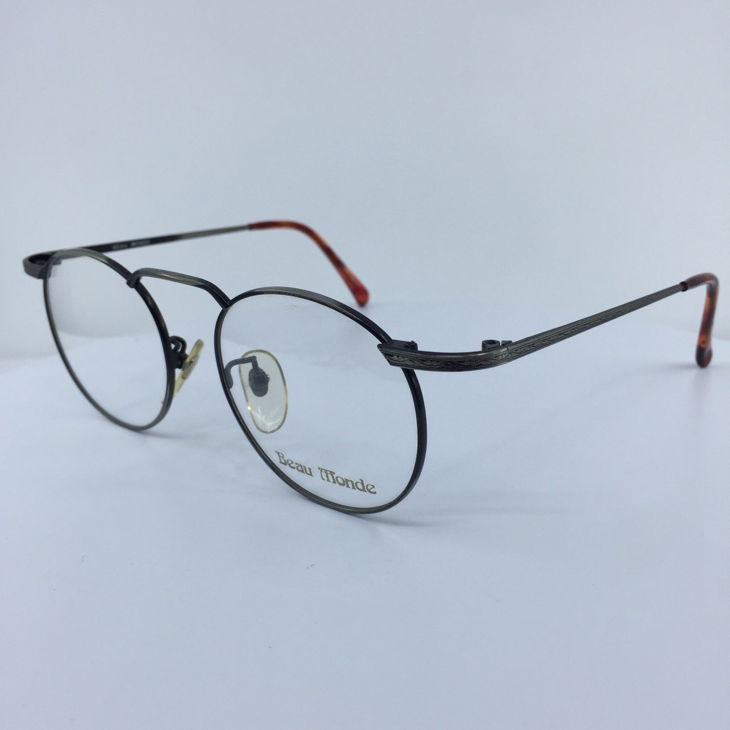 Vintage Beau Monde Collection Bridgewater Silver Eyeglasses - Super Vision Optical