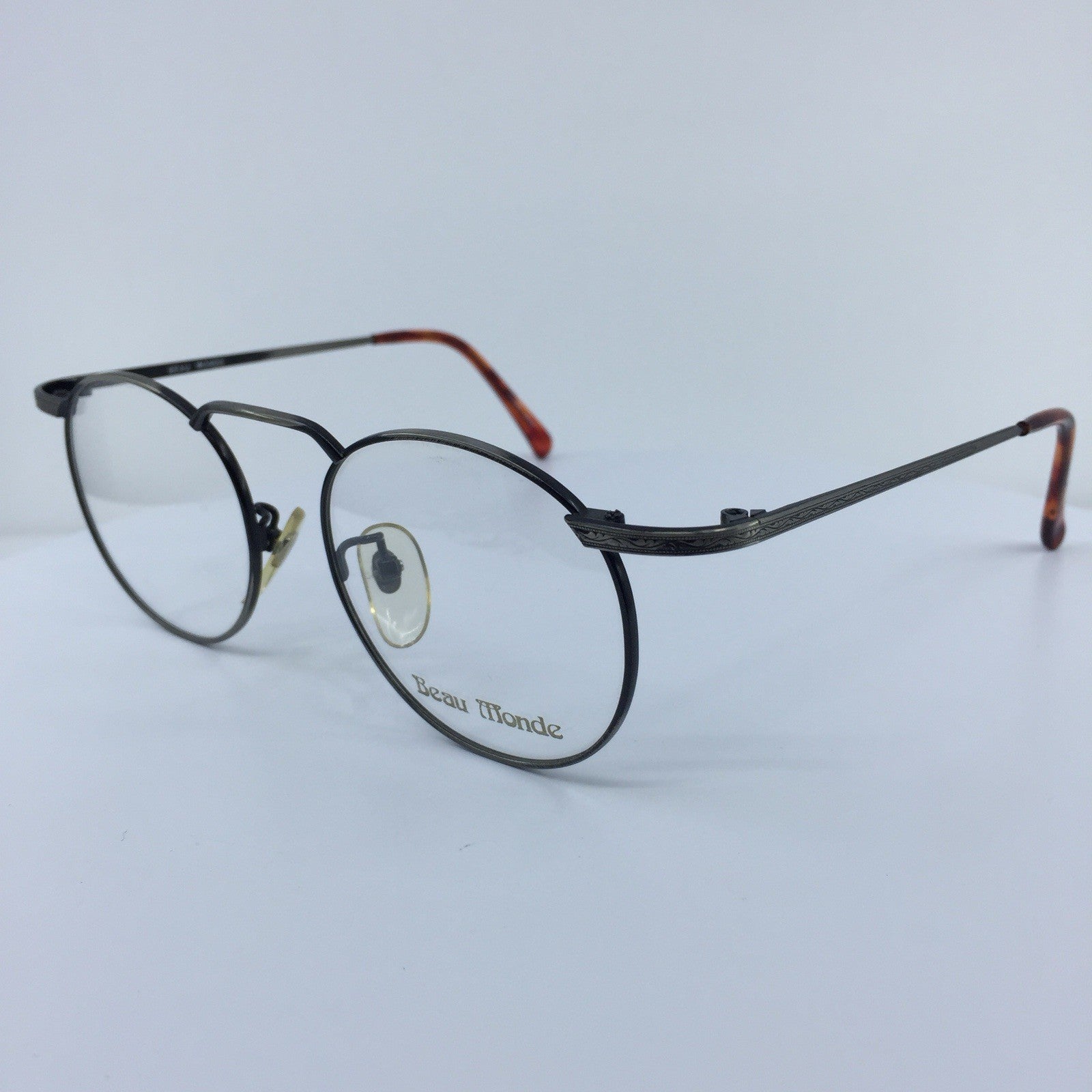 Vintage Beau Monde Collection Bridgewater Silver Eyeglasses - Super Vision Optical