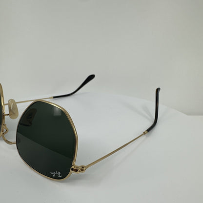 Vintage Ray-Ban RB3548N 001 51-21 Gold Sunglasses - Super Vision Optical