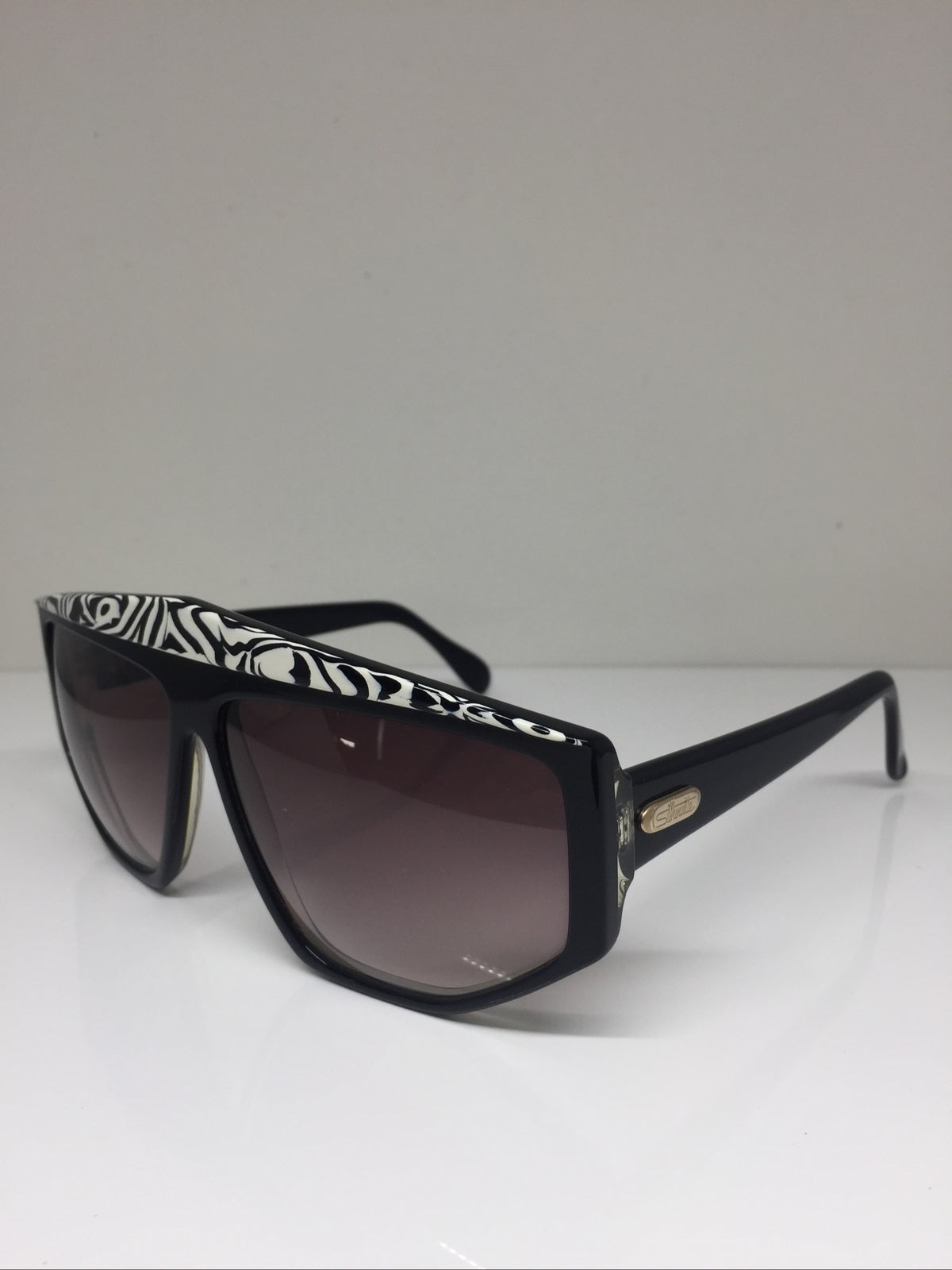 Vintage Silhouette 3068 Black Sunglasses - Super Vision Optical