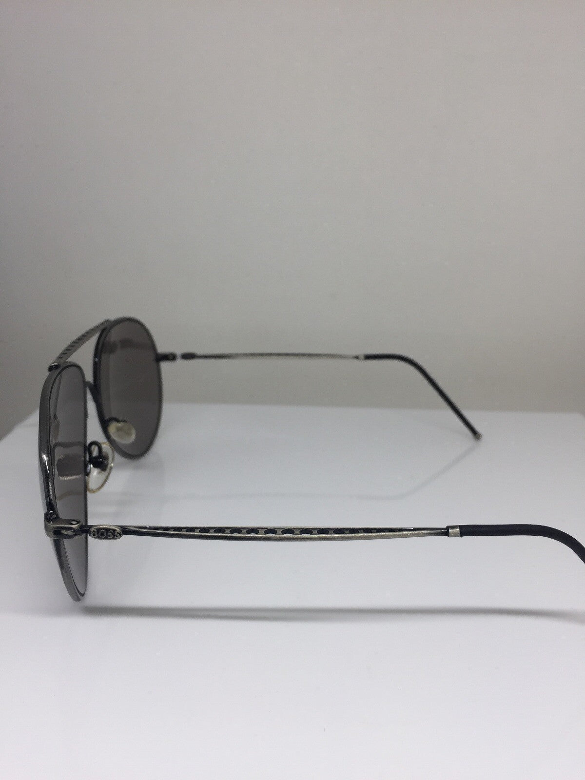 Vintage Hugo Boss 5198 Gunmetal Sunglasses - Super Vision Optical
