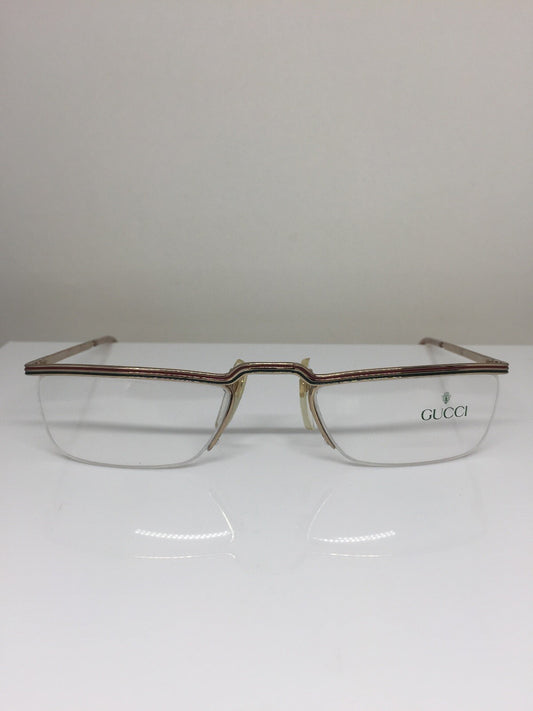 Vintage Gucci GG 1207 Gold Eyeglasses - Super Vision Optical