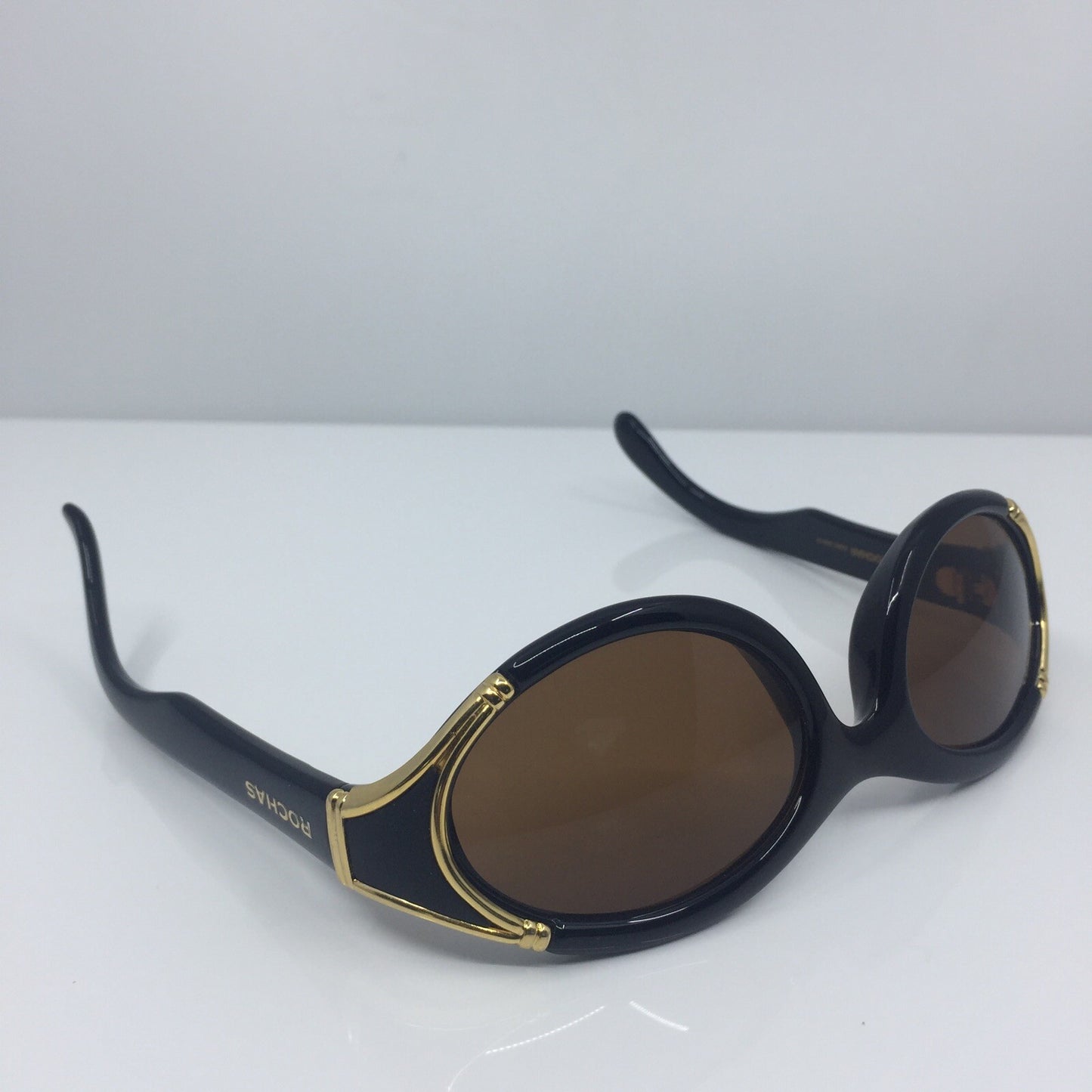 Vintage Rochas Paris ROCHAS PARIS 9032 Gold Sunglasses - Super Vision Optical