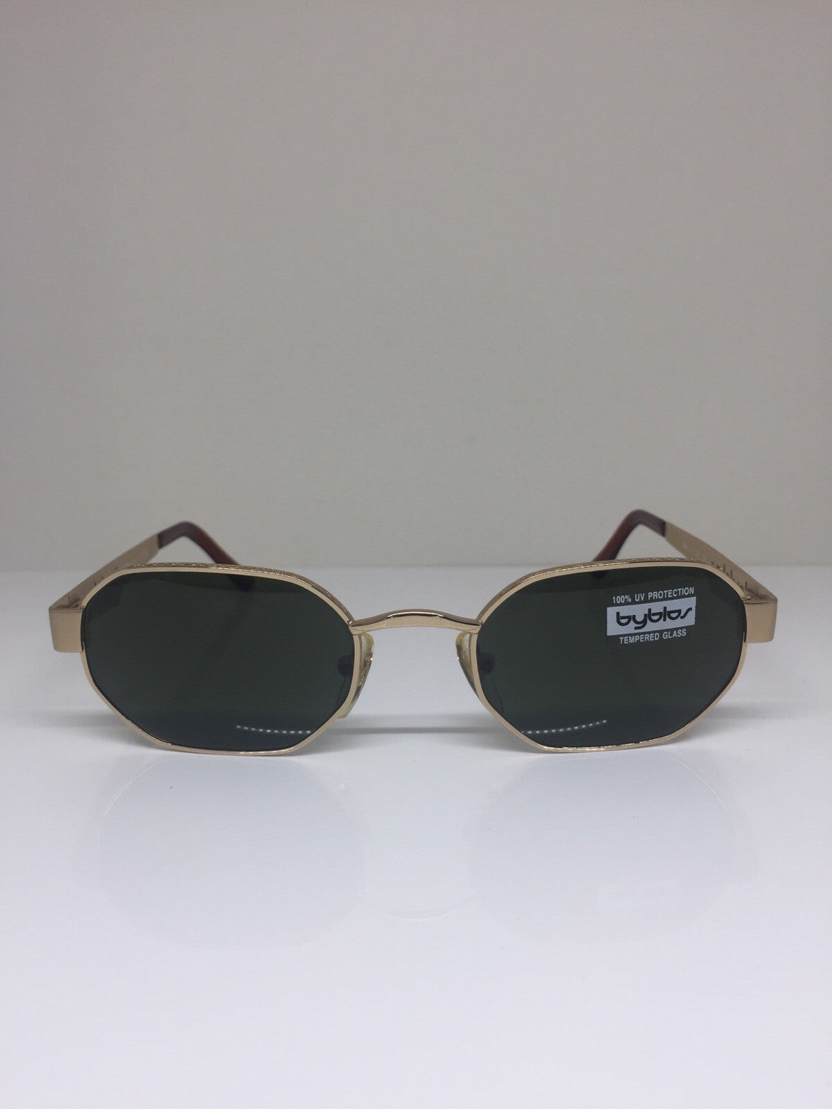 Vintage Byblos B 611-S Gold Sunglasses - Super Vision Optical