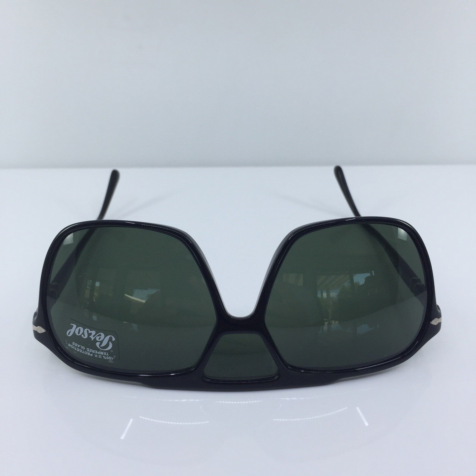 Vintage Persol PE 3223-S Black Sunglasses - Super Vision Optical