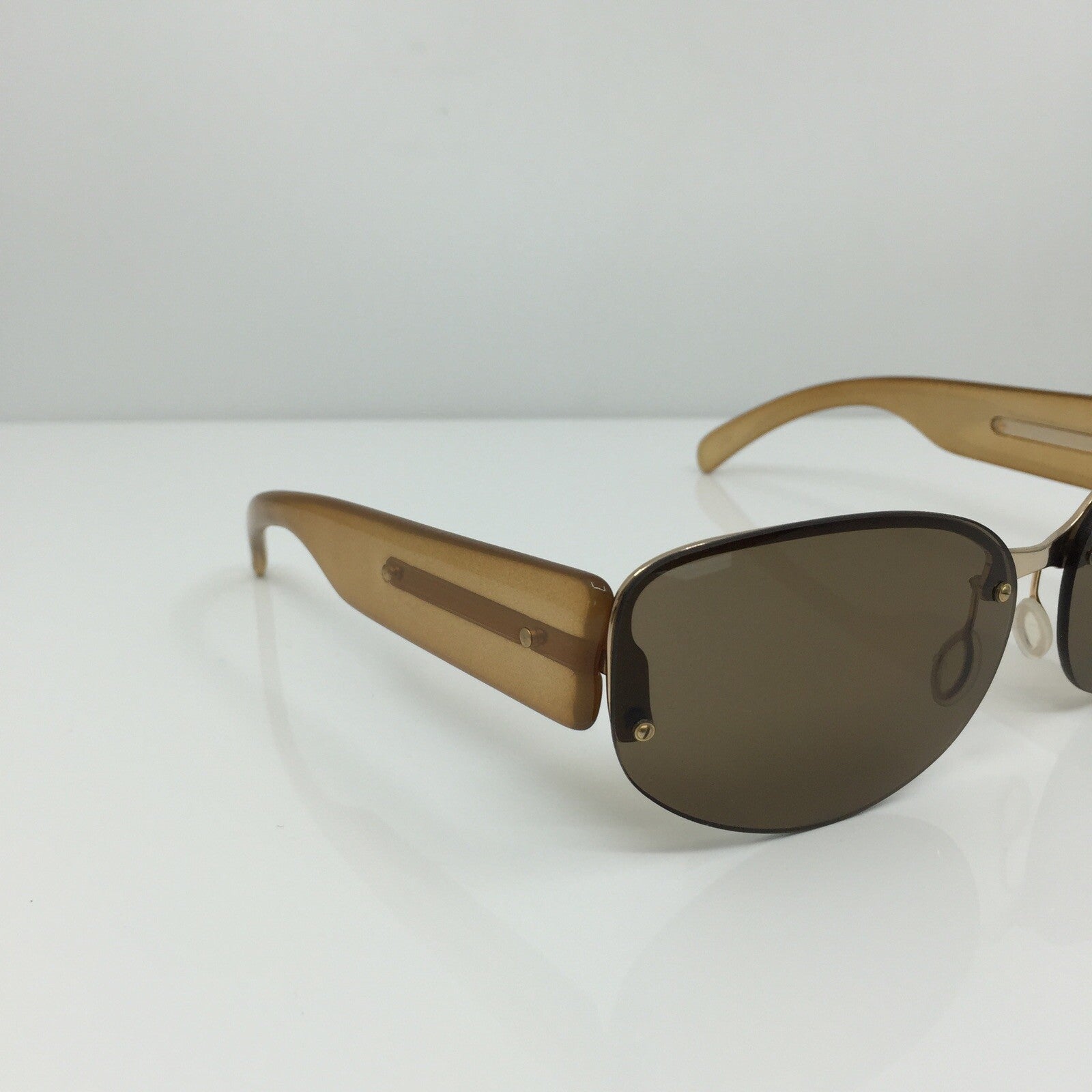 Vintage Prada SPR 59B Gold Sunglasses - Super Vision Optical