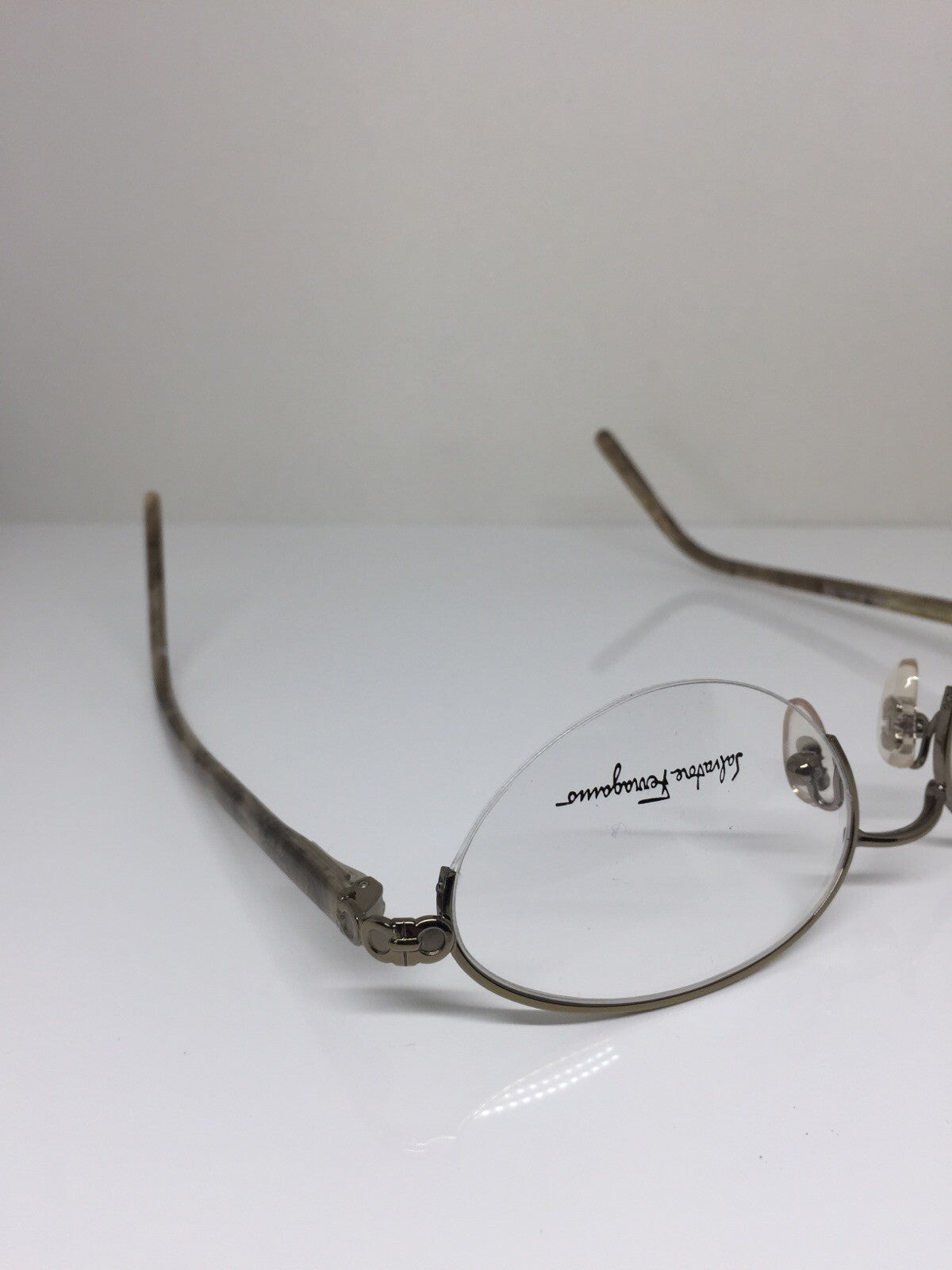 Vintage Salvatore Ferragamo SF 1539 Brown Eyeglasses - Super Vision Optical