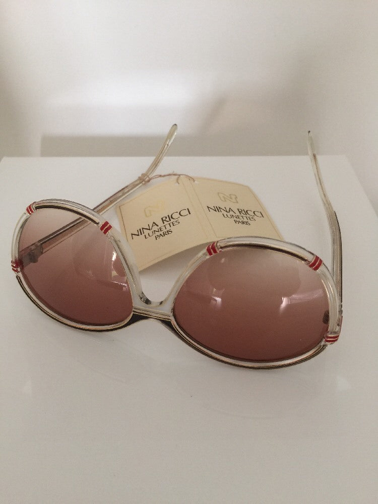 Vintage Nina Ricci NINA RICCI NBLR 1400 Gold Sunglasses - Super Vision Optical