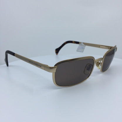 Vintage Dolce & Gabbana DG 320/S Gold Sunglasses - Super Vision Optical
