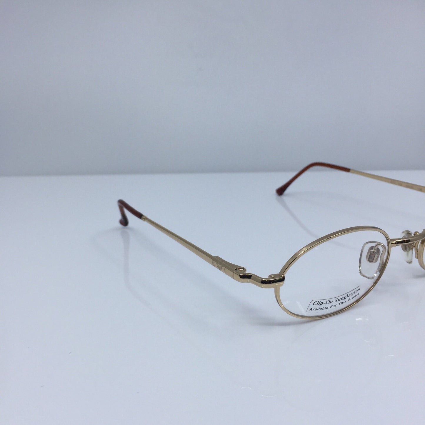 Vintage Emporio Armani EA 077 Gold Eyeglasses - Super Vision Optical