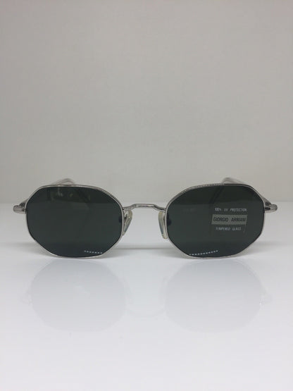Vintage Giorgio Armani GA 664 Silver Sunglasses - Super Vision Optical