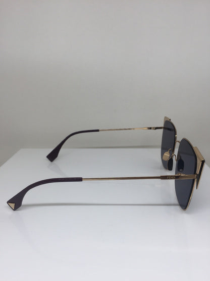 Vintage Fendi FF 0191/S Gold Sunglasses - Super Vision Optical