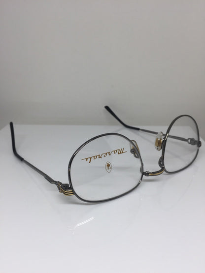 Vintage Maserati MASERATI 6213 Gunmetal Eyeglasses - Super Vision Optical