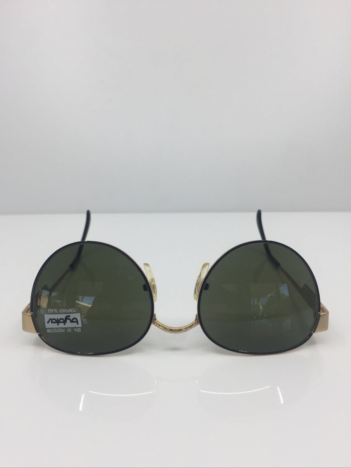Vintage Byblos BY 557-S Black Sunglasses - Super Vision Optical