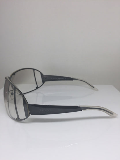 Vintage Gucci GG 1652/S Gunmetal Sunglasses - Super Vision Optical