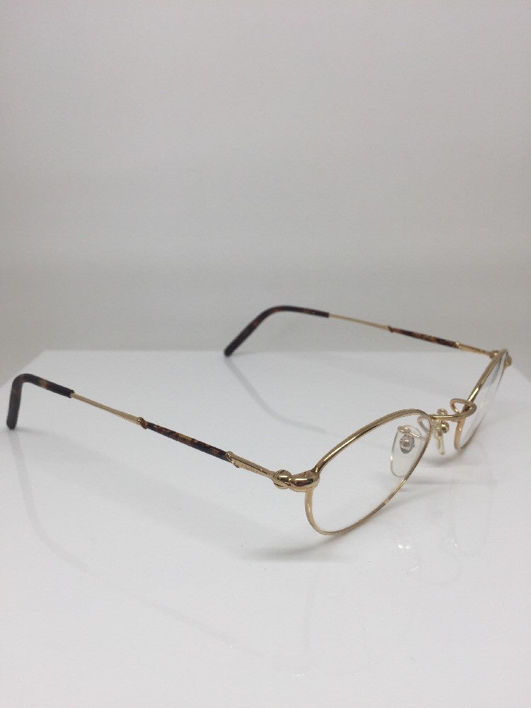 Vintage Matsuda 2874 Gold Eyeglasses - Super Vision Optical