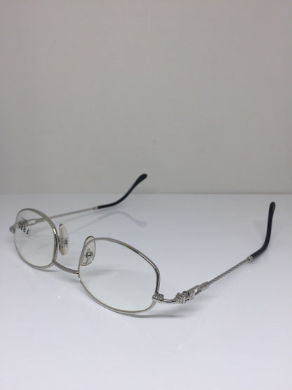 Vintage Fred Lunettes Seychelles Silver Eyeglasses - Super Vision Optical