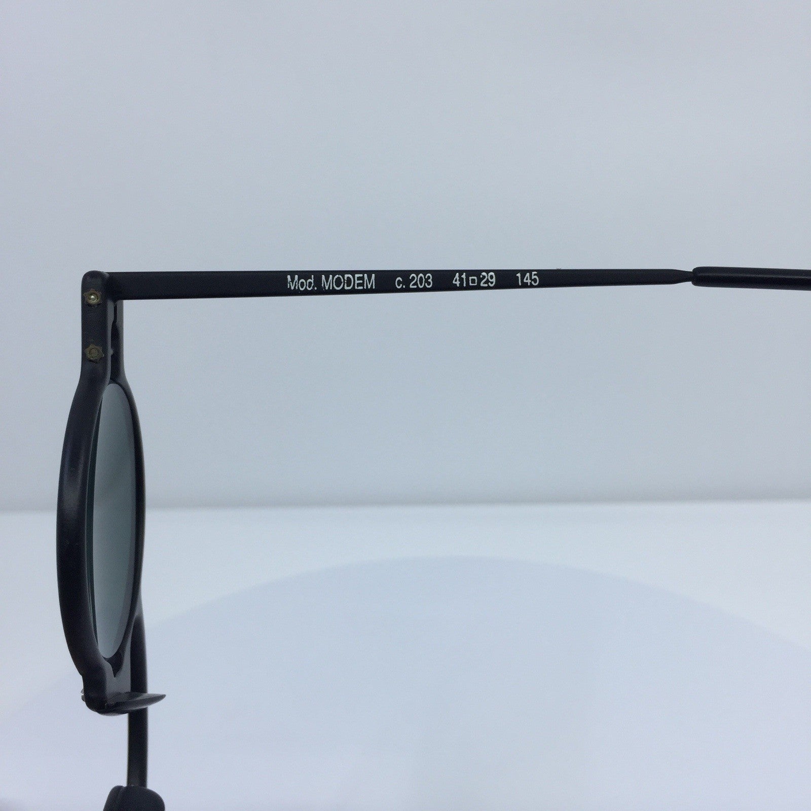 Vintage Revue MOD. MODEM Black Sunglasses - Super Vision Optical