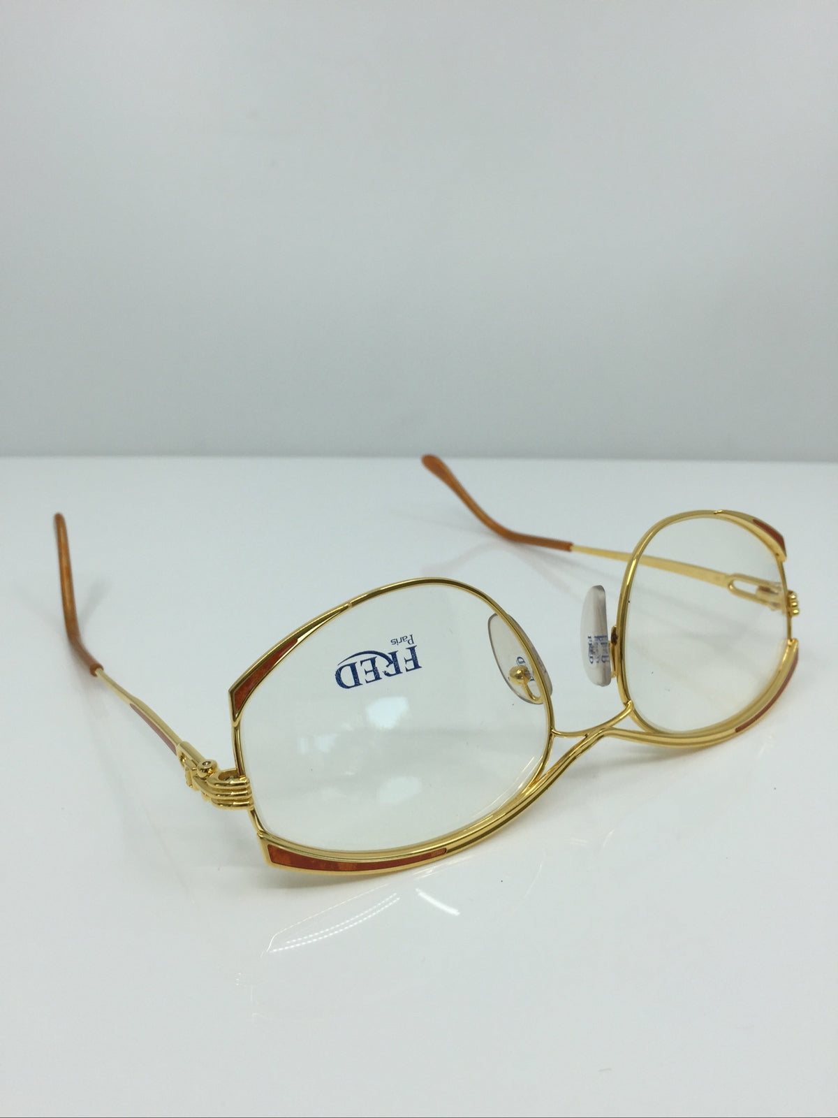 Vintage FRED Lunettes Paris Joyau Gold Eyeglasses - Super Vision Optical